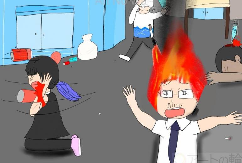 ポイ捨てされたゴミの逆襲