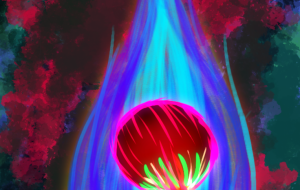 蒼く燃え盛る種 - Qoo717