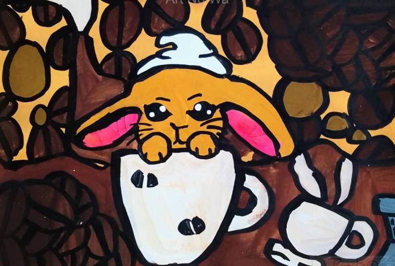 コーヒーラビットフラペチーノ