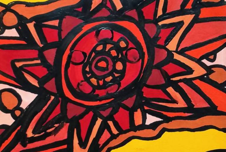 ギラギラ輝く熱き太陽