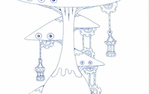 キノコの建物 - issei 