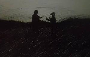 思い出の冬の道、でもね心は暖かいよ、母さん - 真鍋哲地 