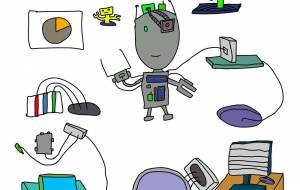 コンピューターの中の世界 - コーヒー大好き 