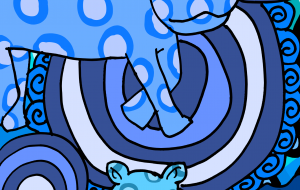 雨の日ブルー - ましゅまろまかろん