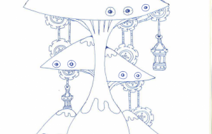 キノコの建物パート４ - issei 