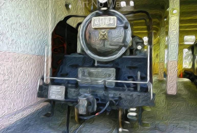 なんちゃって油彩画風