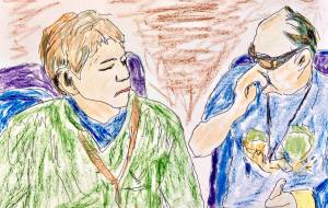 失語症友の会で - bru 