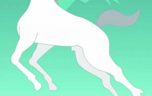 快晴 - ネットスクウェアNET年賀状 ✕ 障がい者アート協会【2026年午年年賀状】 NS2026 