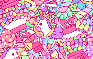 ゆめかわお菓子 - ましゅまろまかろん