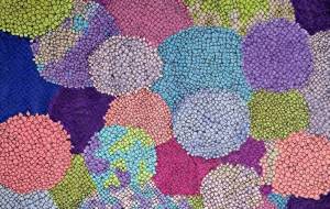 紫陽花の絨毯 - 藍撫