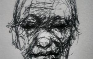 戦火の傷跡！顔に刻まれた傷 - 真鍋哲地 