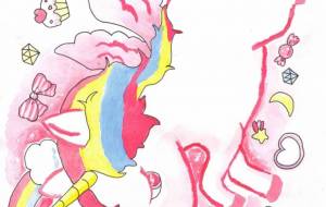 お菓子なユニコーン - 工房はんど　こじか 