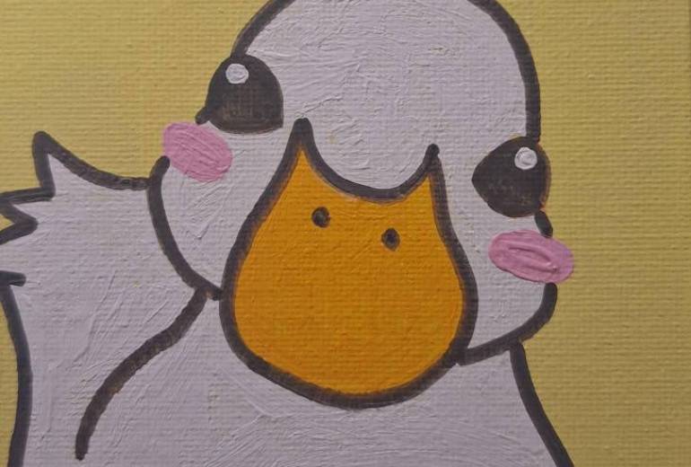 かわいいアヒルの子