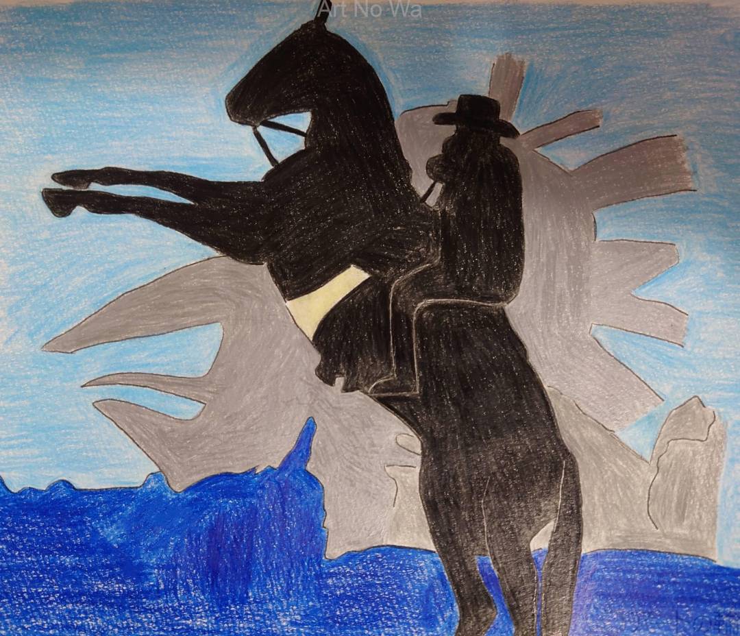 馬に乗って いざ前進 | アートの輪