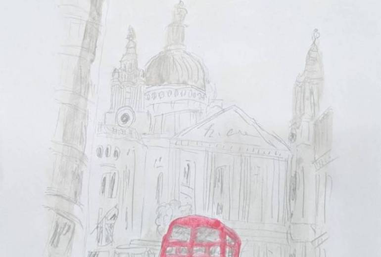 イギリス・ロンドンの街並み