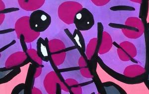 水玉ゾウさん - ましゅまろまかろん