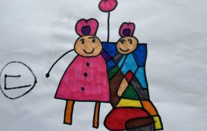 ママとちーちゃん - ちーちゃん（千花） 