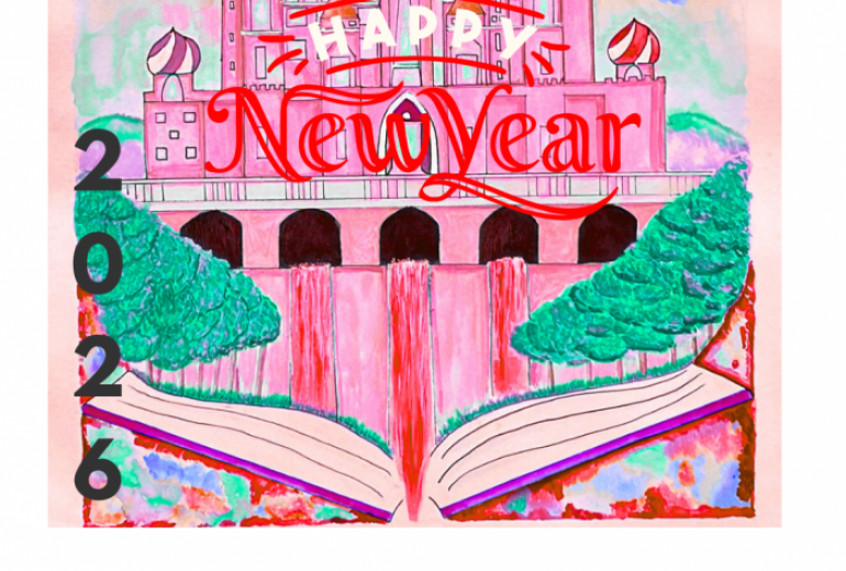 本から飛び出した魔法学校のHappyNewYear