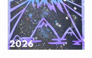 飛躍 - ネットスクウェアNET年賀状 ✕ 障がい者アート協会【2026年午年年賀状】 NS2026 