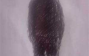 戦火にいくお父さん、子ども達の思い、お父さん、お母さんと待ってるよ - 真鍋哲地 