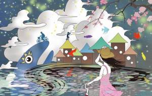 魚と少女 - タケ 