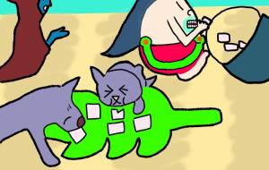 「パクパクうまうま」おっさんの無人島漂流記8 - 宇佐山彩葉 