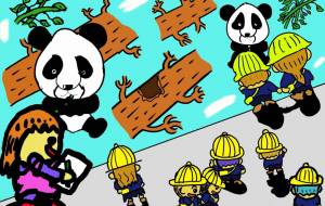 パンダの園児の可愛さの連鎖 - 【イベント】可能性アートプロジェクト 2026