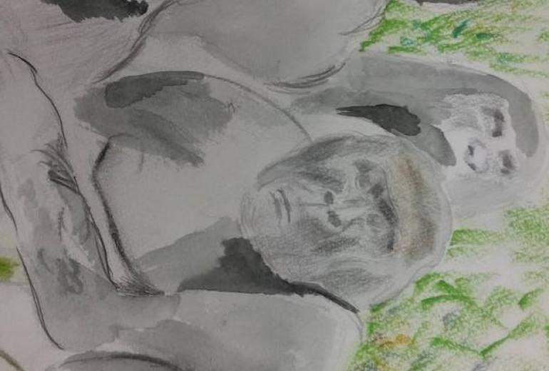 野生のゴリラたち