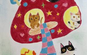 きのこと猫 - haRumi/. 