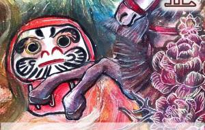 日本の夜明け2026 - ネットスクウェアNET年賀状 ✕ 障がい者アート協会【2026年午年年賀状】 NS2026 