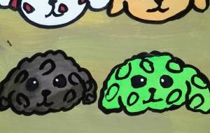 和菓子プードル - ましゅまろまかろん 