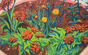 オレンジ色の花 - 風乃ねずみ 