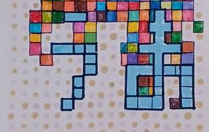 ロジック風馬之助 - ネットスクウェアNET年賀状 ✕ 障がい者アート協会【2026年午年年賀状】 NS2026 