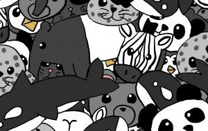 白黒アニマル - ましゅまろまかろん 