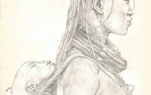 裸族の母子 - 春木真弓