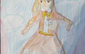 くまのロリータ服を着ている人形 - にゃんこそばこ 