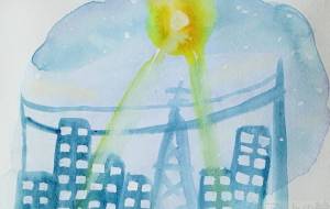 街を照らす太陽の光 - ましゅまろまかろん