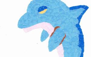 元気なイルカ - もぐちゃん