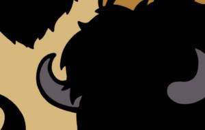 ヘイゲンバイソン - シマハイエナ 