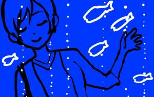 夜の水族館とOL - 知花 明桜衣