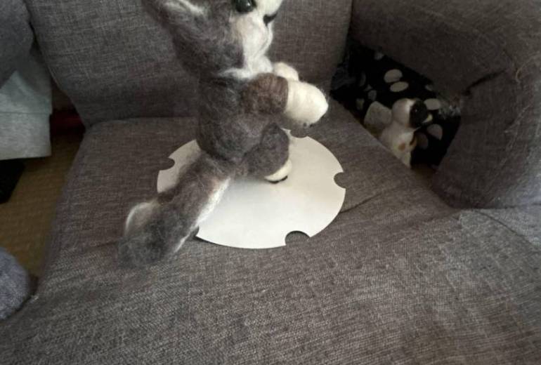 羊毛フェルト作品