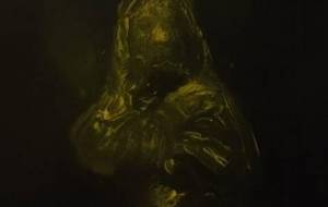 未来貧困アート世紀、黄金螢飢餓母と子 - 真鍋哲地