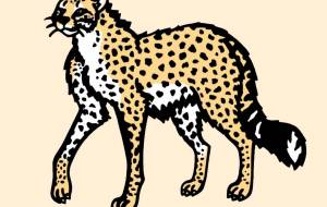 アジアチーター - シマハイエナ