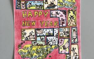 お馬さんの1年 - ネットスクウェアNET年賀状 ✕ 障がい者アート協会【2026年午年年賀状】 NS2026