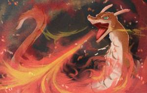 火を吐くドラゴン - 五郎丸ニャププ 