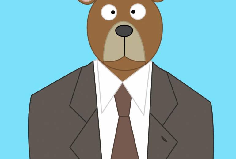 熊さんの証明写真