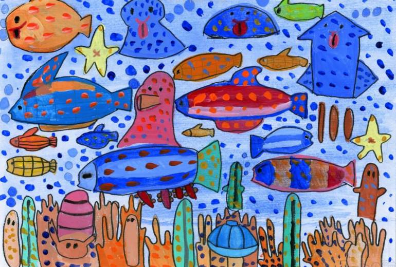 魚たちの生きた証