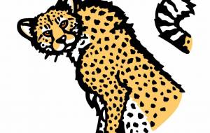 アジアチーター - シマハイエナ 