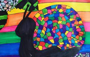 色鮮やかカタツムリ - ましゅまろまかろん