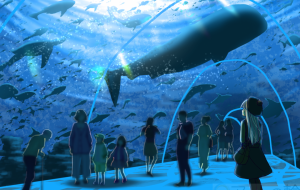 水のトンネル - シカ 